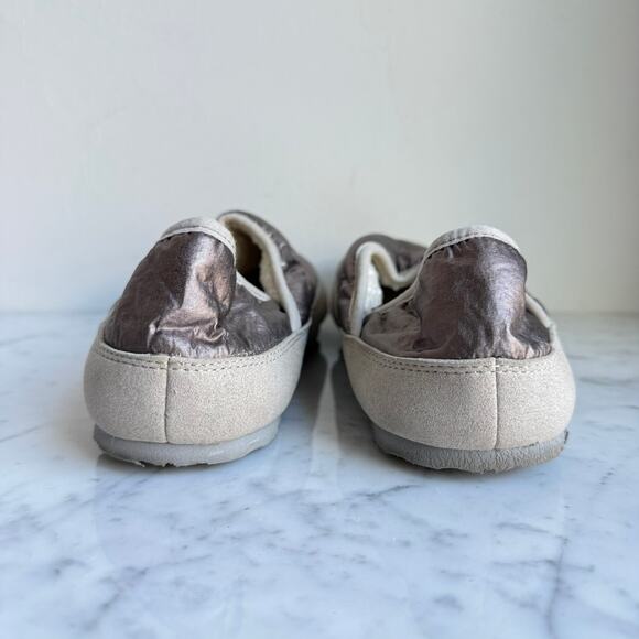 Hunter Insulated Quilted Slip-On Shoes Metallic Bronze – Women’s 10 - Picture 6 of 9